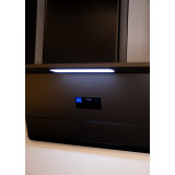 Кухонна витяжка преміум BUTS SV 1080 м³/год — керування жестом, самоочищення, відвід назовні, чорна